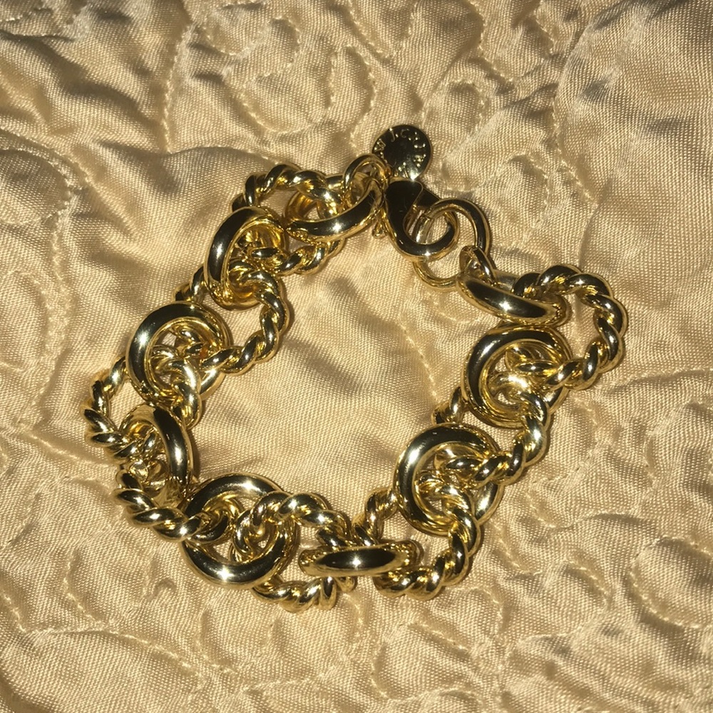 J. Crew Gold Chain Link Bracelet